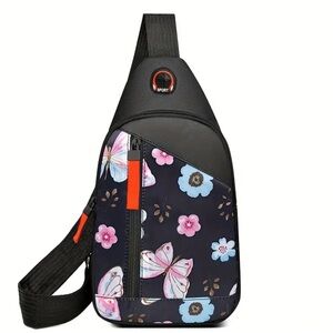 New With Tags Trendy Mini But Mighty Sling Shoulder 🦋Cross Body Back Pack